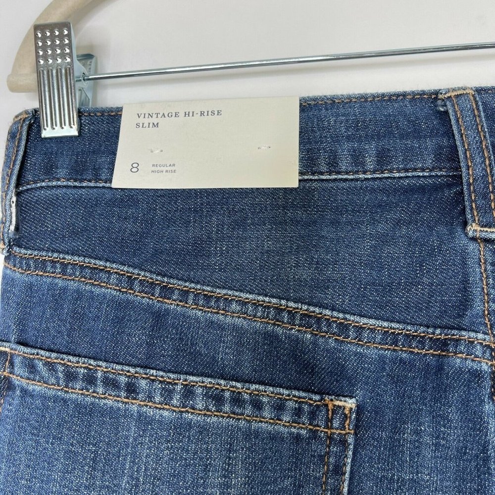 NEW American Eagle Vintage Hi Rise Slim Jeans 8 - Picture 7 of 12